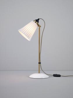 Original BTC Hector Pleat Table Lamp, Natural, Natural Natural