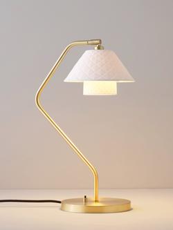 Original BTC Oxford Double Desk  Lamp, Natural, Natural Natural