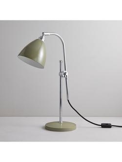 Original BTC Task Table Lamp - view 2, Olive Green