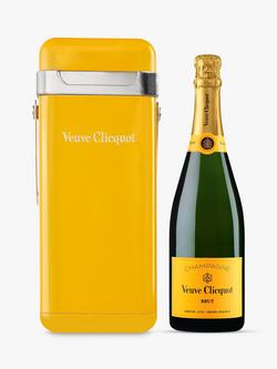Veuve Clicquot Yellow Label Brut Champagne, with Cooler, 75cl, Multi Multi