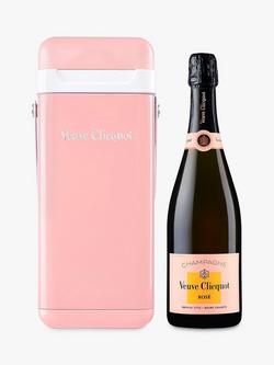 Veuve Clicquot Rose Champagne, with Cooler, 75cl, Multi Multi