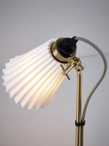 Original BTC Hector Pleat Floor Lamp, Natural - view 2, Natural Natural