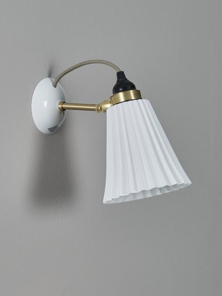Original BTC Hector Pleat Wall Light, Natural - view 2, Natural Natural