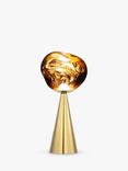 Tom Dixon Melt Portable Cordless LED Table Lamp, Gold Gold