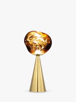 Tom Dixon Melt Portable Cordless LED Table Lamp, Polished Gold