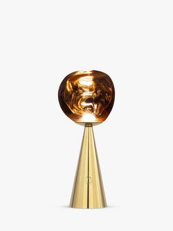 Tom Dixon Melt Portable Cordless LED Table Lamp - view 2, Polished Gold