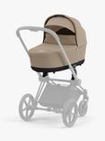 Cybex Priam 2023 Pushchair Carrycot, Cozy Beige