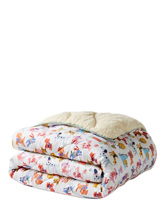 Eleanor Bowmer x Night Lark® Happy Dogs Cosy Sherpa Throw, Multi