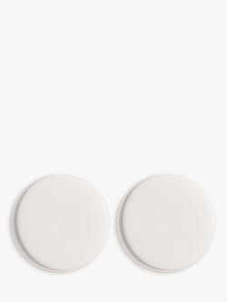 Villeroy & Boch Afina Porcelain Dinner Plate, Set of 2, 27cm, White, White White
