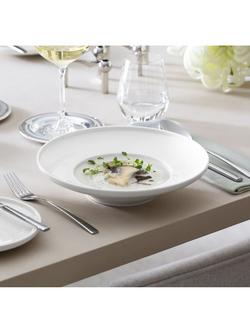 Villeroy & Boch Afina Porcelain Pasta Bowl, Set of 2, 25cm, White - view 2, White White