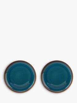like. by Villeroy & Boch Crafted Porcelain Dinner Plate, Set of 2, 26cm, Denim