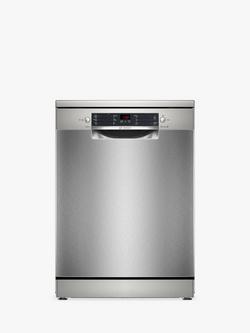 Bosch Series 2 Freestanding Dishwasher, SMS26AW08G, SMS26Ai08G, Silver