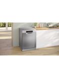 Bosch Series 2 SMS26Ai08G Freestanding Dishwasher, Silver