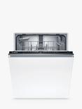 Bosch Series 2 SMV2HTX02G Fully Integrated Dishwasher, White