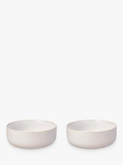 like. by Villeroy & Boch Crafted Porcelain Cereal Bowl, Set of 2, 16cm, Cotton