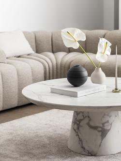 Villeroy & Boch Iconic La Petite Boule Stacking Porcelain Aperitif Set, 5 Piece - view 2, Black