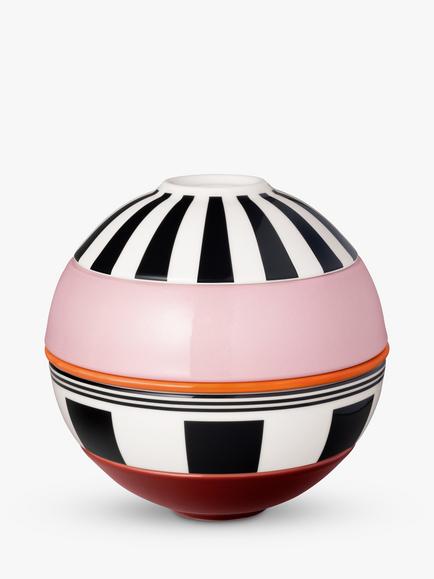 Villeroy & Boch Iconic La Petite Boule Memphis Stacking Porcelain Aperitif Set, 5 Piece, Multi, Multi Multi