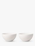 Villeroy & Boch Manufacture Rock Porcelain Cereal Bowl, Set of 2, 14cm