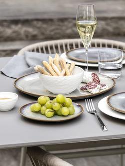 Villeroy & Boch Manufacture Rock Porcelain Cereal Bowl, Set of 2, 14cm - view 2, White