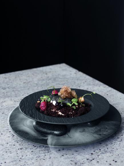 Villeroy & Boch Manufacture Rock Porcelain Pasta Bowl, Set of 2, 28cm - view 2, Black