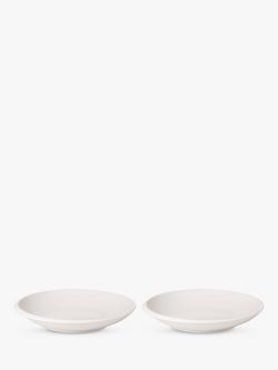 Villeroy & Boch NewMoon Porcelain Serving Bowl, Set of 2, 29cm, White, White White