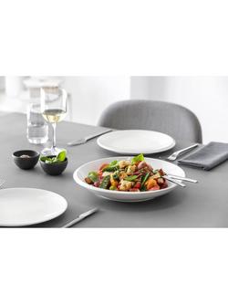 Villeroy & Boch NewMoon Porcelain Serving Bowl, Set of 2, 29cm, White - view 2, White White
