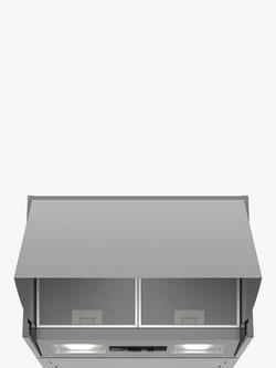 Neff N30 D64MAC1X0B 60cm Integrated Cooker Hood, Silver, Silver