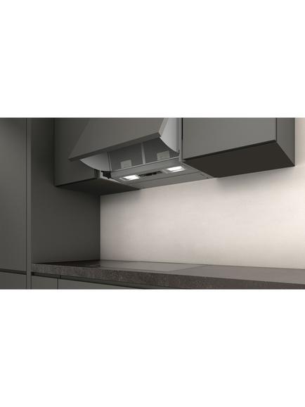 Neff N30 D64MAC1X0B 60cm Integrated Cooker Hood, Silver - view 2, Silver