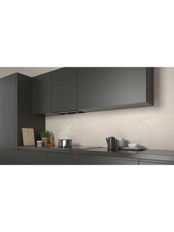 Neff N70 D65XAM250B 60cm Integrated Cooker Hood, Black - view 2, Black