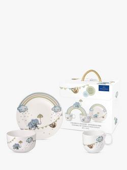 Villeroy & Boch Kids' Walk Like an Elephant Porcelain Dinnerware Set, Multi - view 2, Multi