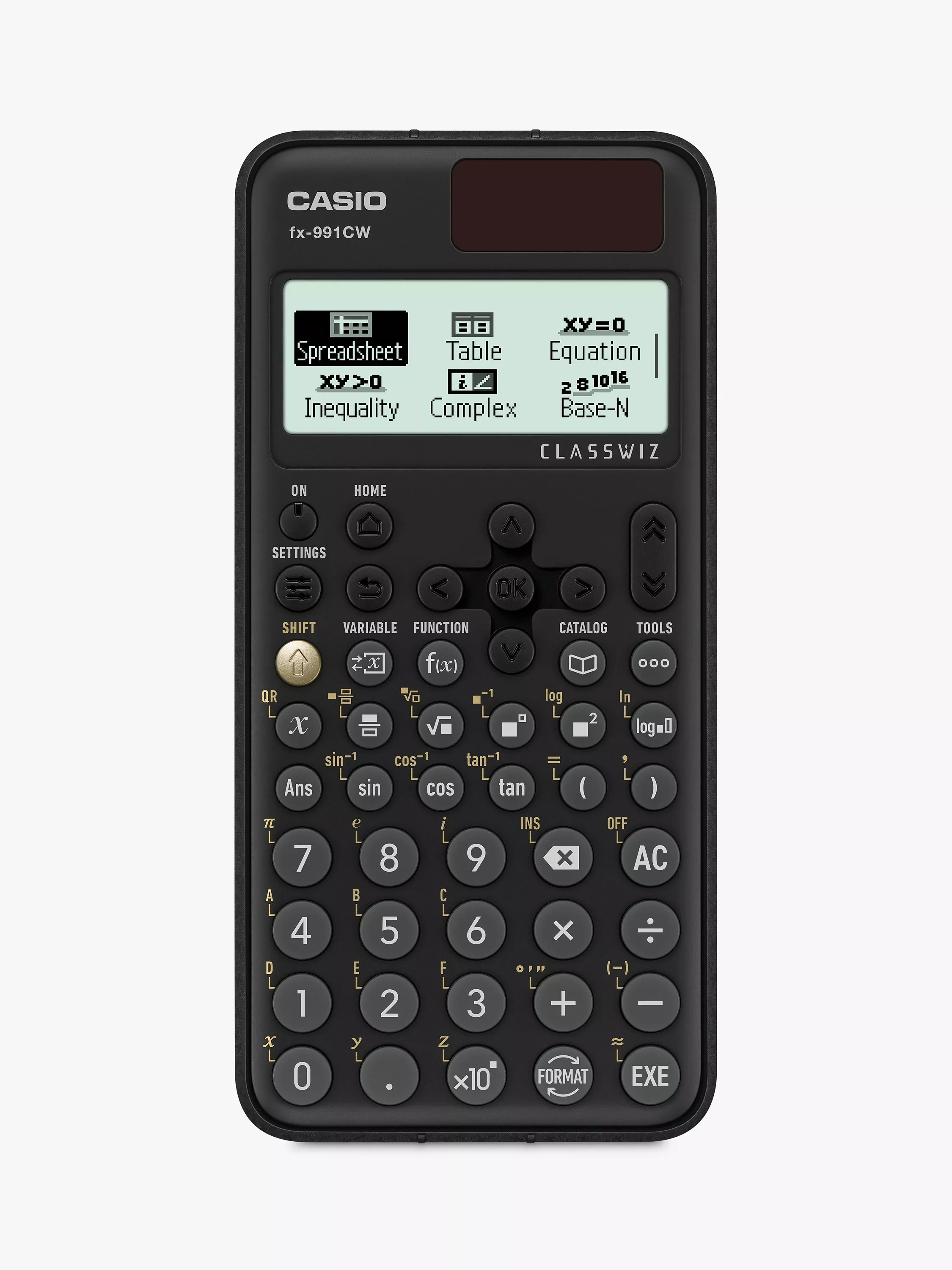 Casio FX 001 CW Scientific Calculator Black