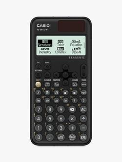 Casio FX-991CW Scientific Calculator, Black, Black