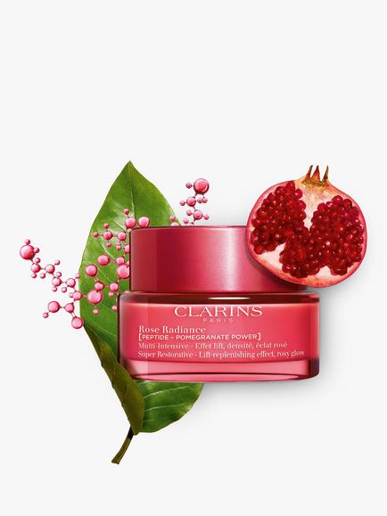 Clarins Super Restorative Rose Radiance Cream, 50ml - view 2, 