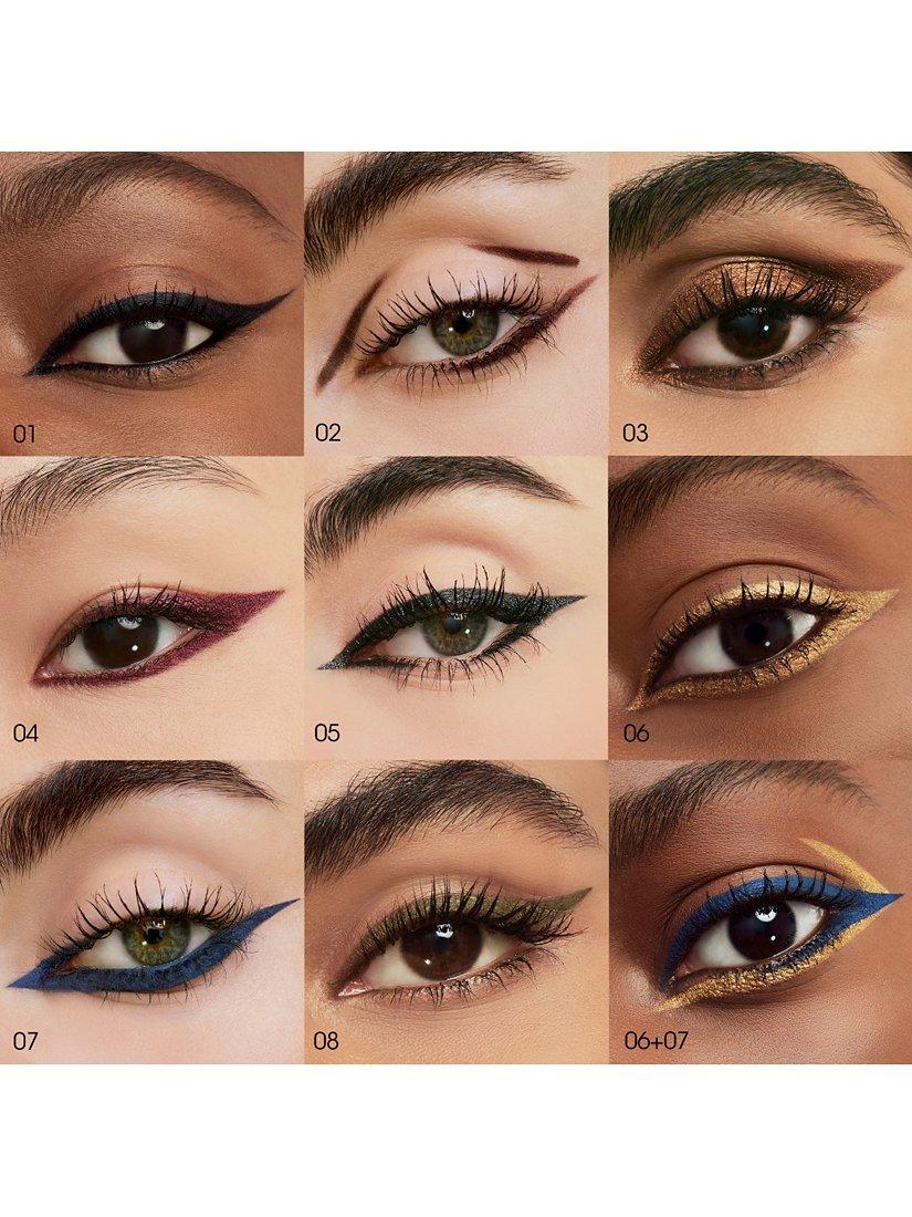 Product image 6 of 7, which shows Yves Saint Laurent Lines Liberated Waterproof Eye Pencil, 01 Unbridled Black
