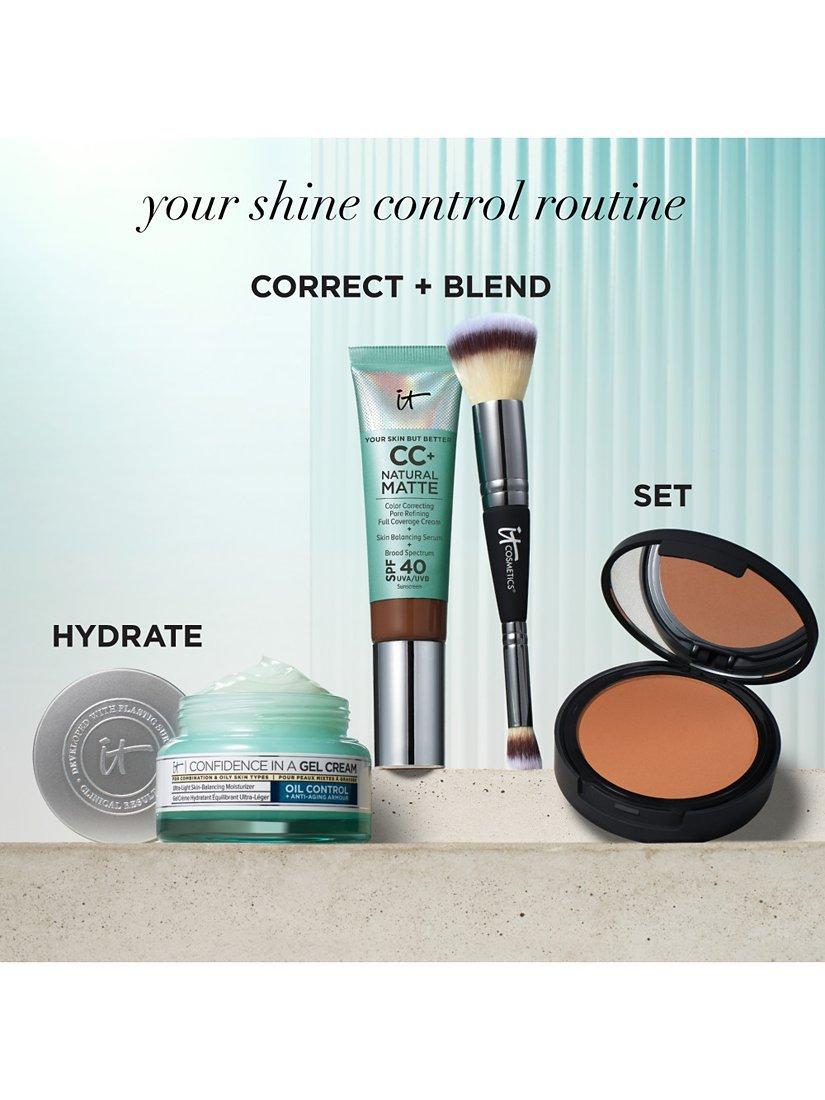 Product image 7 of 8, which shows IT Cosmetics Your Skin But Better CC+ Natural Matte Foundation SPF 40, Light Medium