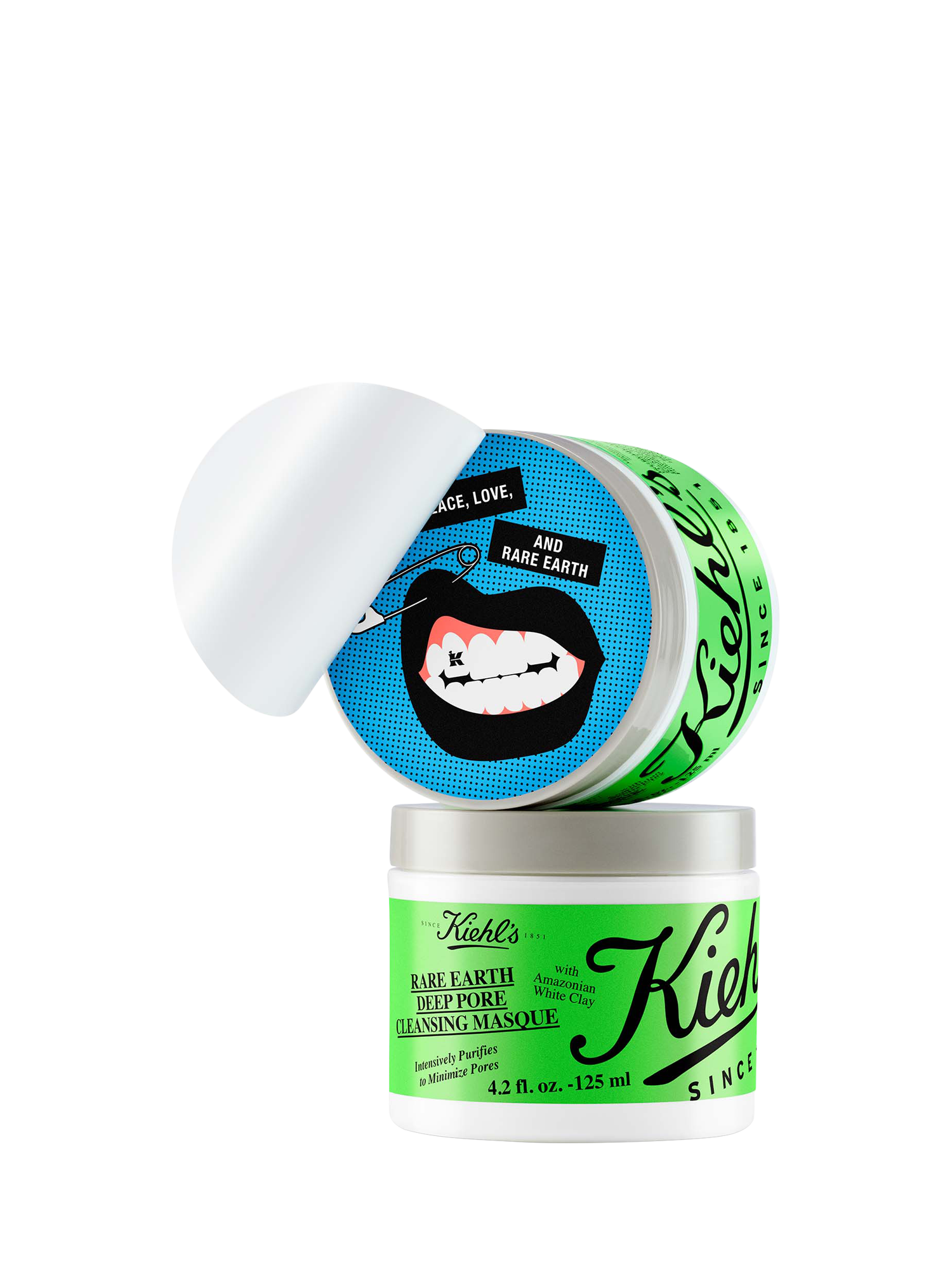 Product image 1 of 1, which shows Kiehl's Limited Edition Rare Earth Pore Cleansing Masque, 125ml