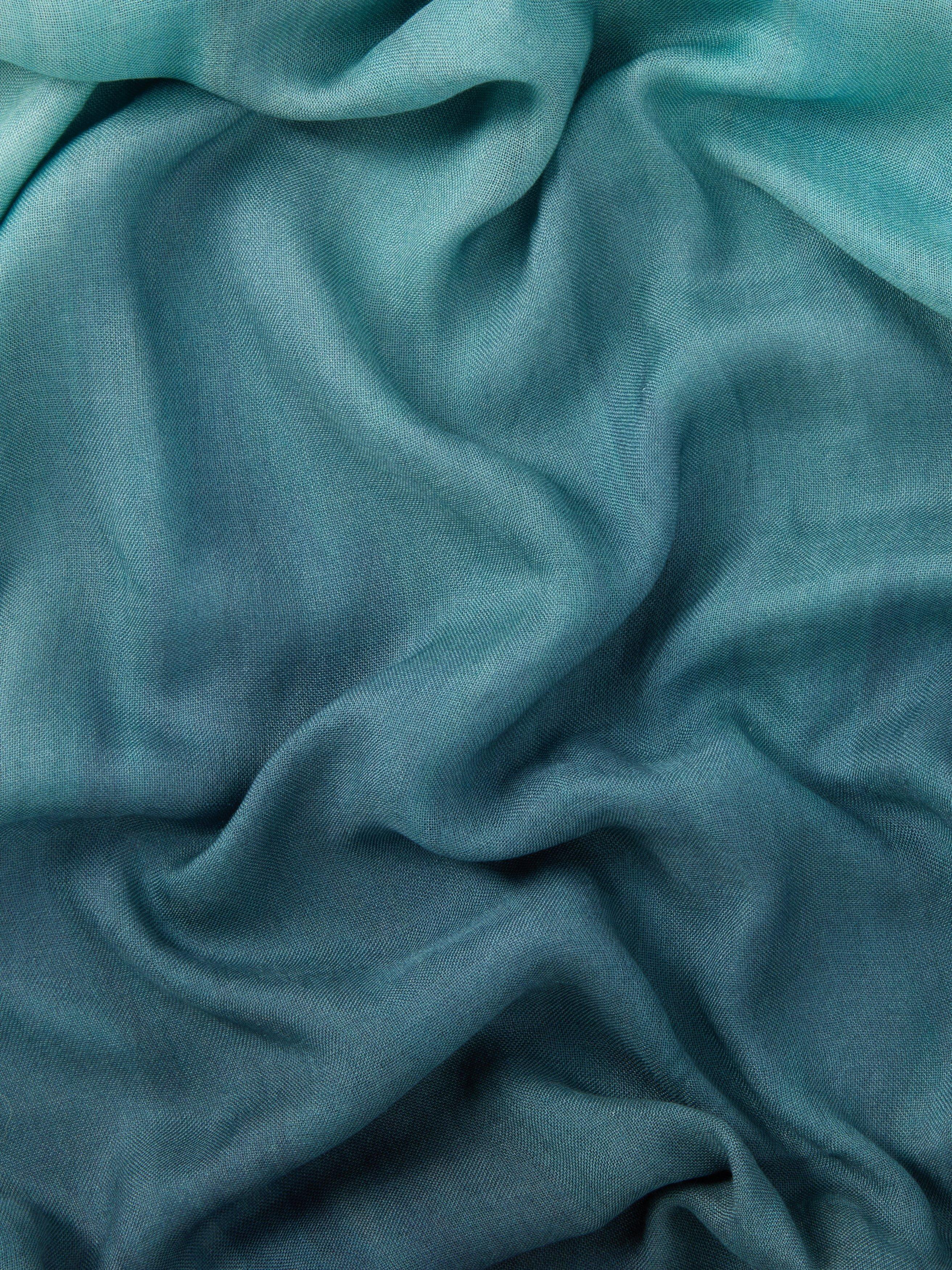 Product image 3 of 4, which shows John Lewis Painted Ombre Scarf, Blue