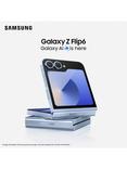 Samsung Galaxy Z Flip6, 5G Foldable Smartphone, 12GB RAM, 6.7”, Galaxy AI, 5G, SIM Free, 256GB, Mint