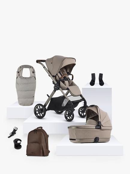 Silver Cross Reef 2 Special Edition Pushchair & Accessories Bundle, Frappe, Frappe