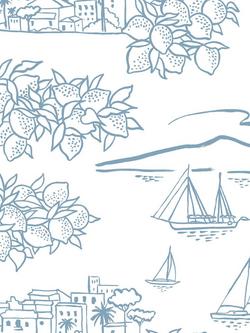 Mini Moderns Limoneto Wallpaper, Chalkhill Blue MMTLG04CB