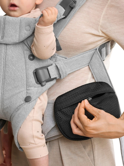 BabyBjörn Carrier Pouch, Mesh Black - view 2, Black