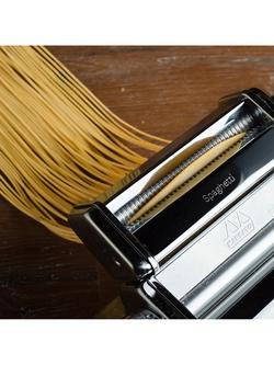 Marcato Atlas 150 Spaghetti Pasta Accessory, Silver Chrome - view 2, Silver Chrome