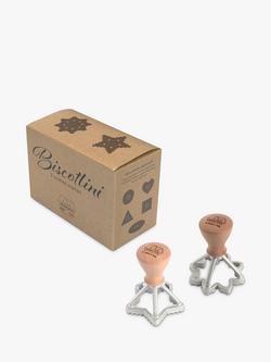 Marcato Biscottini Star & Flower Cookie Stamps, Set of 2 - view 2, Silver