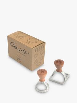 Marcato Round & Square Ravioli StampsGift Set - view 2, Silver
