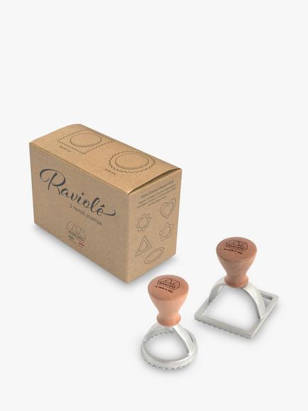 Marcato Round & Square Ravioli Stamps Gift Set - view 2, Silver