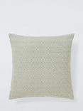 John Lewis Diamonds Cushion, Green