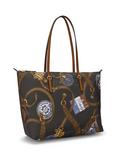 Lauren Ralph Lauren Keaton Medium Tote Bag, Multi/Tan