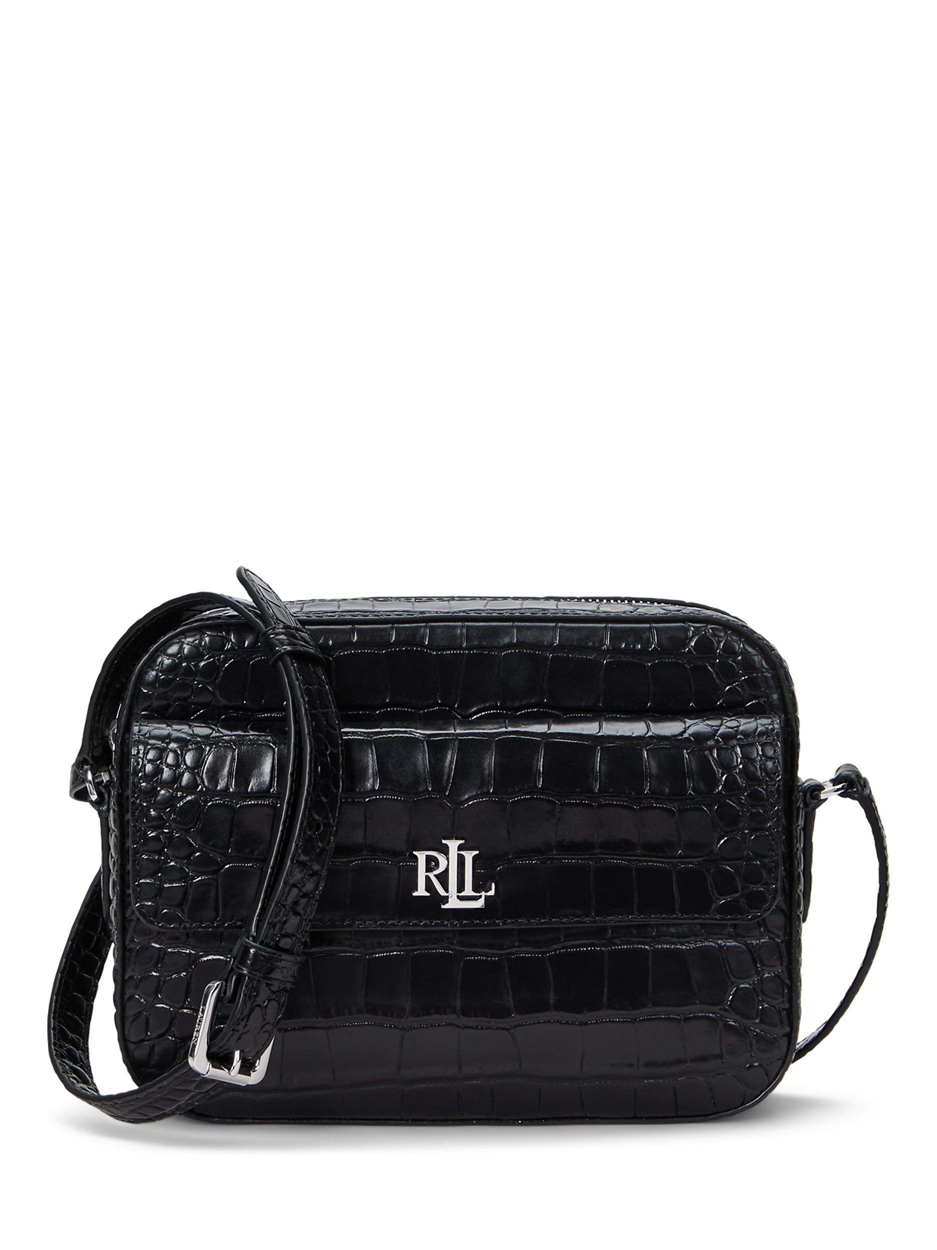 Ralph Lauren Black Leather deals Purse