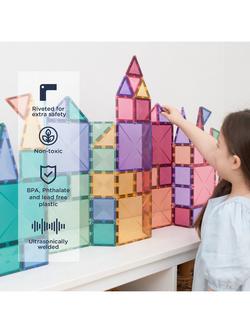 Connetix 120 Piece Pastel Creative Pack - view 2, Multi