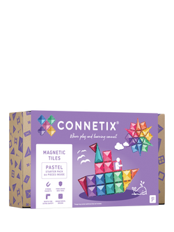 Connetix 64 Piece Pastel Starter Pack, Multi